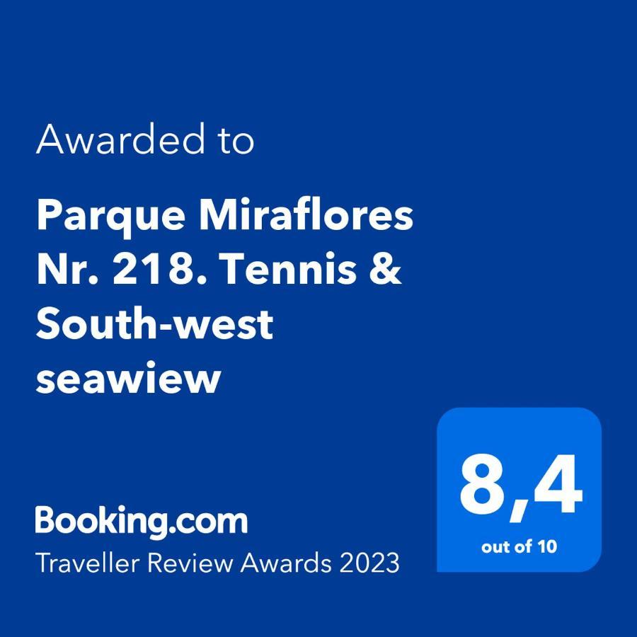 Parque Miraflores Nr. 218. Tennis & South-West Seawiew Apartman La Cala De Mijas Kültér fotó